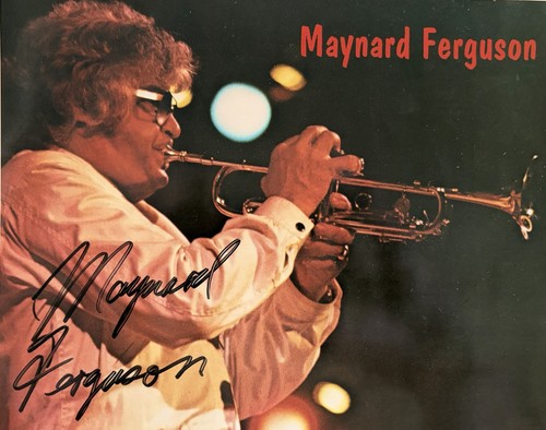 Maynard ferguson signed - maynard, 1/2